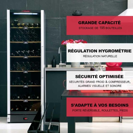 Vinoteca La Sommeliere VIP185 Ambiente f