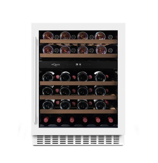 vinoteca-encastre-mquvée-WineCave60D-blanco vinoteca estándar encastrable