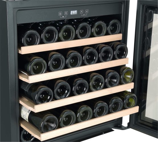 Vinoteca Caviss SLEN 132 TBE4 lateral abierta