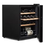 Vinoteca vinobox 16 pro abierta lateral