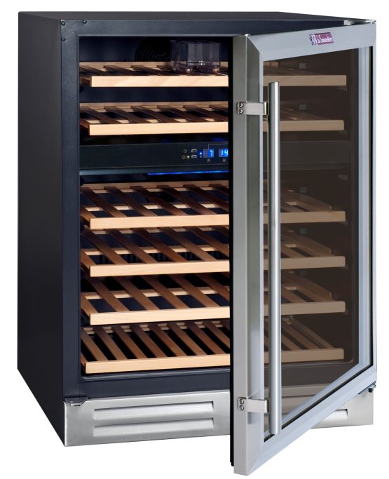 Vinoteca La Sommeliere CVDE46 2T semi abierta vacia