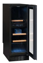 Vinoteca Aintage AVU18TDZA lateral abierto vacia