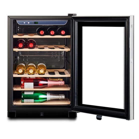 Vinoteca Teka RV250B abierta Vinoteca Teka RV250B abierta