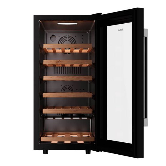 Vinoteca Teka RVF10032 abierta