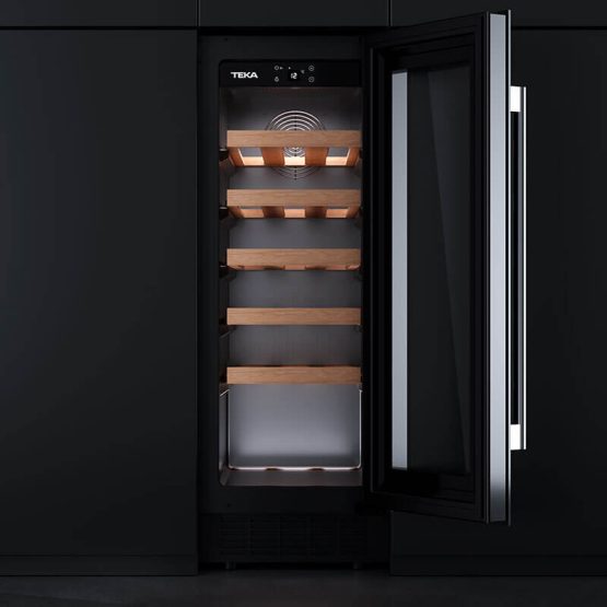 Vinoteca Teka RVU10020 ambiente abierta