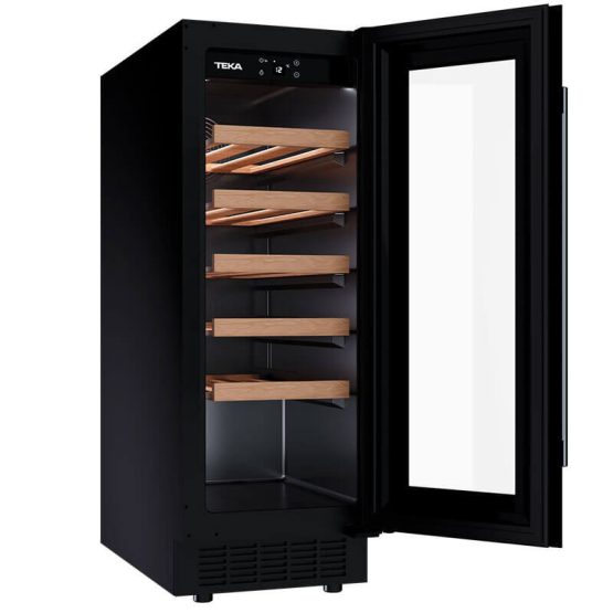 Vinoteca Teka RVU10020 puerta abierta