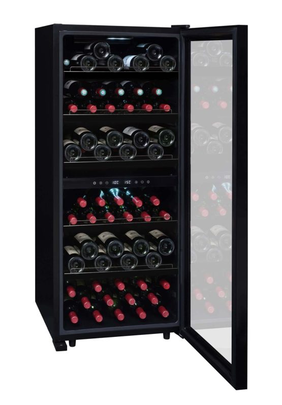 vinoteca La sommeliere LS1002Z abierta vinoteca La sommeliere LS1002Z abierta