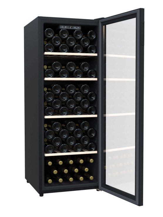 vinoteca la sommeliere sls106 abierta llena