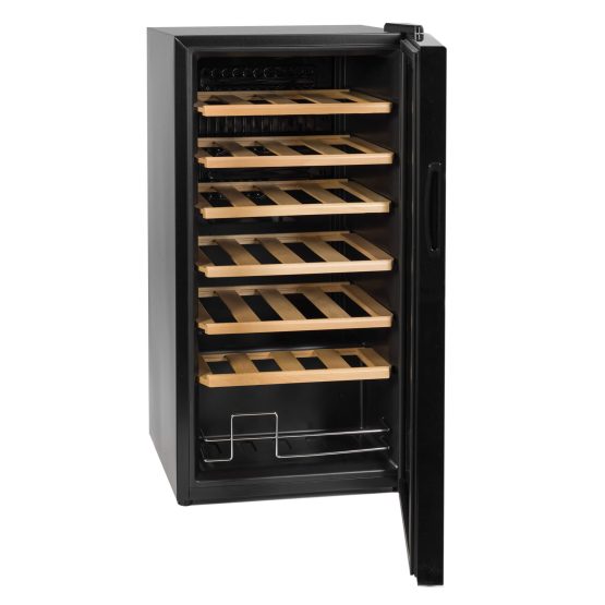Vinoteca CPSNM 28 1T by Innobar abierta interior Vinoteca CPSNM 28 1T by Innobar abierta interior