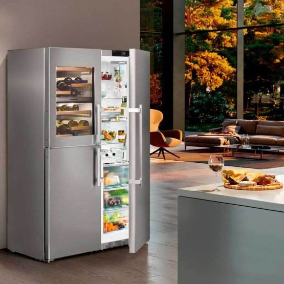 Side by Side Liebherr SBSes 8496 ambiental