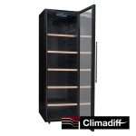 Vinoteca Climadiff CPW 250B1 vacia abierta