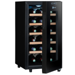 Vinoteca Climadiff CC18F entreabierta