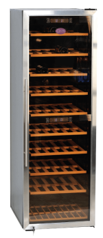 Vinoteca cave vinum cv 180 2t inox