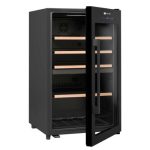 Vinoteca Climadiff CLD55B1 abierta lateral