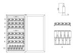 Vinoteca Mquvee 66 inox plano