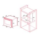 Vinoteca Nodor NorCare VC4800DB:A planoencastre