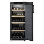 Vinoteca Liebherr WPbl4601 frontal abierta llena