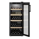 Vinoteca Liebherr WPbl4601 llena frontal abierta