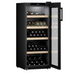 Vinoteca Liebherr WPbl4601 llena lateral abierta