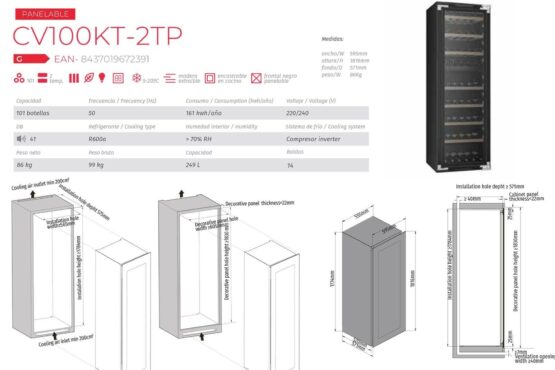 Vinoteca Cavanova cv0100kt