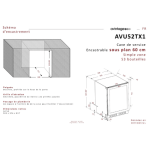vinoteca avintage avu52tx1 plano encastre