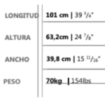Dispensador Wineemotion OTTO 8 botellas tmaño