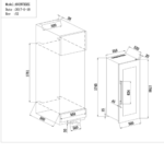 Vinoteca Avintage AVI97X3ZI instalacion