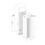 Vinoteca Mquvee 112DNegro Push Open plano encs