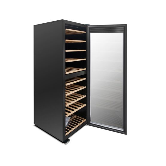 Vinoteca Cave Vinum CV 180 2TNegra abierta