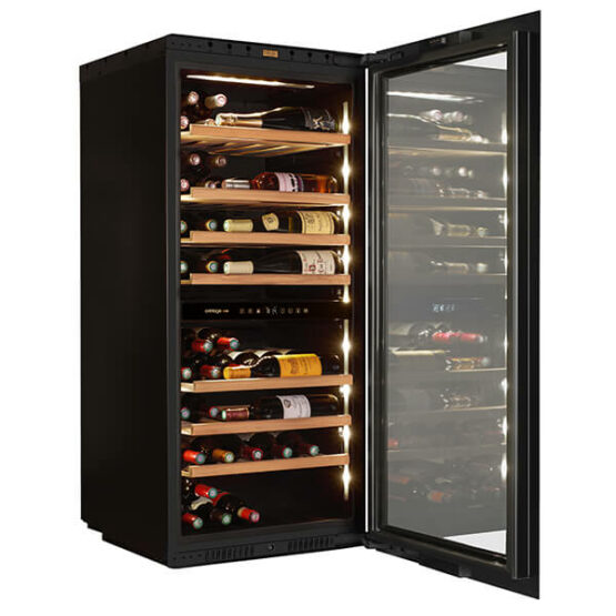 Vinoteca Avintage AVI122Platinum calida llena lateral