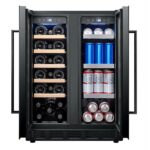 Vinoteca Cavin 60D 2T 55L Negra abierta