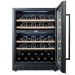Vinoteca Cavin 60D 2T Negra ab frontal