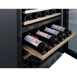 Vinoteca Cavin 60D 2T Negra detalle