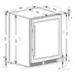 Vinoteca Climadiff CBU50D2B encstre