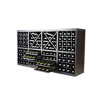 Botellero Merlot 2 Alturas 4 estantes Celdas y Aspas 652041C