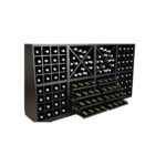 Botellero Merlot 2 Alturas 4 estantes Celdas y Aspas 652041G