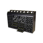 Botellero Merlot 2 Alturas Aspas 4 estantes Celdas y Bandejas exposicion 652043B