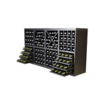 Botellero Merlot 2 Alturas Aspas 4 estantes y Celdas 652042C