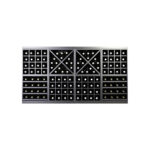 Botellero Merlot 2 Alturas Aspas 4 estantes y Celdas 652042F