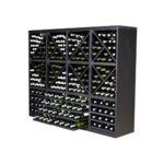 Botellero Merlot 3 Alturas Doble con 4 estantes y medias aspas 653042A