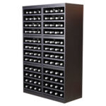 Botellero Merlot 3 Alturas con 4 estantes 653026A