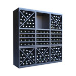 Botellero Merlot 3 Alturas con Aspas 4 estantes medias aspas y base 653034B