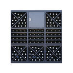 Botellero Merlot 3 Alturas con Aspas 4 estantes medias aspas y base 653034C