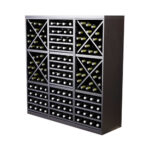 Botellero Merlot 3 Alturas con Aspas y 4 estantes 653033A