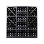 Botellero Merlot 3 Alturas con Aspas y 4 estantes 653033F