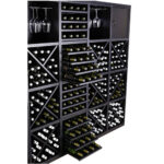 Botellero Merlot 4 Alturas 5 filas composicion 654051D