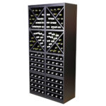 Botellero Merlot 4 Alturas con 4 estantes y medias aspas 654026A