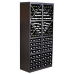 Botellero Merlot 4 Alturas con 4 estantes y medias aspas 654026B