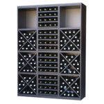 Botellero Merlot 4 Alturas con aspa 4 estantes y base 654031A