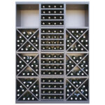 Botellero Merlot 4 Alturas con aspa 4 estantes y base 654031F